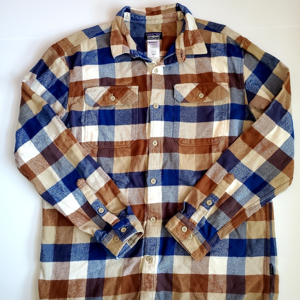 Patagonia Flannel Plaid Button Up